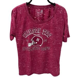 Pressbox Alumni University Of Alabama Crimson Tide Graphic T-shirt ~Women's XL